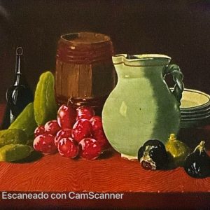 Bodegón (1965) Oleo sobre lienzo 49x40