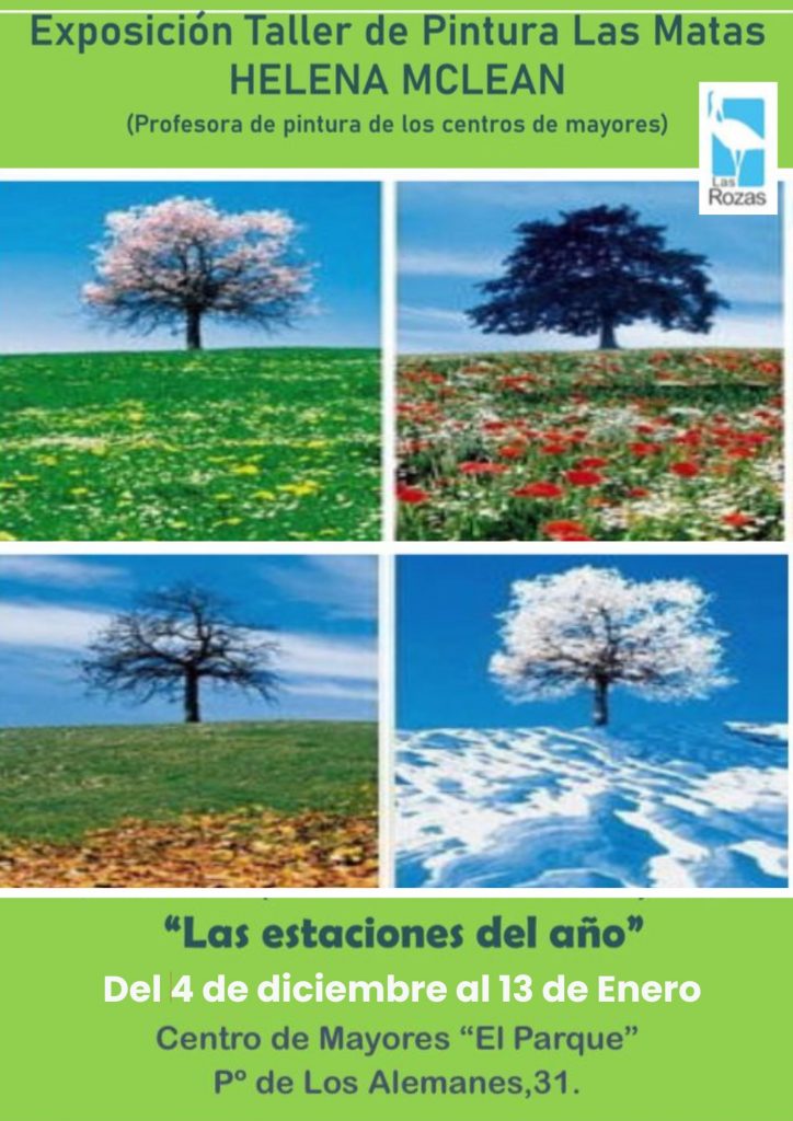 exposicion pintura alumnos del taller de Helena Maclean de pintura Las Matas