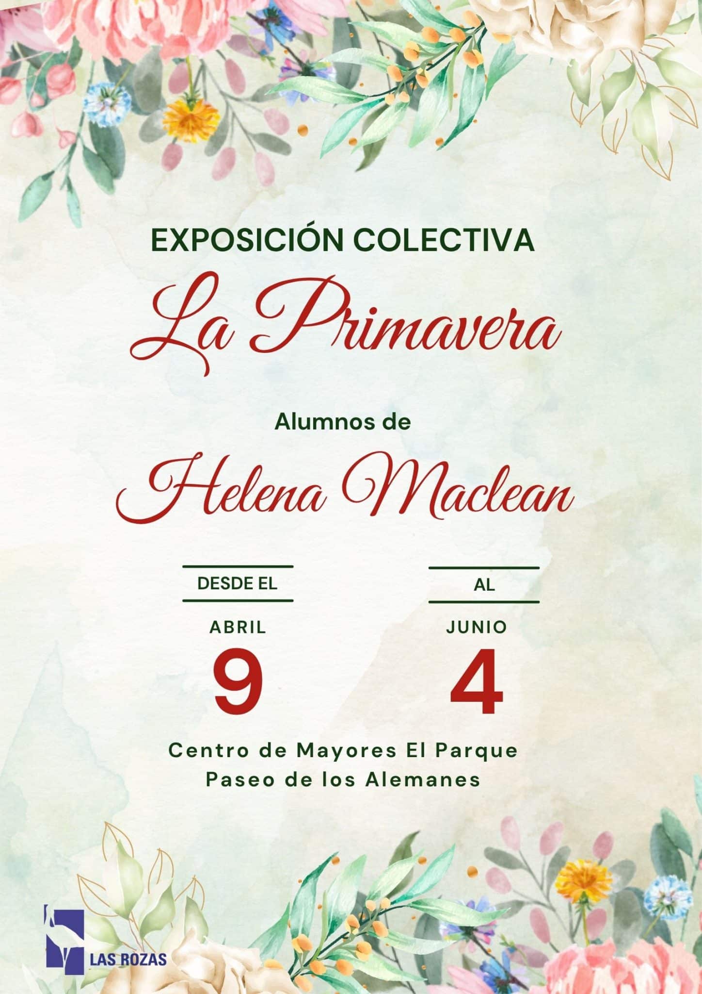 EXPOSICION la primavera centro de mayores en parque 1 scaled