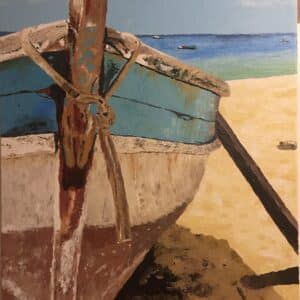 31_Boat on Shore
